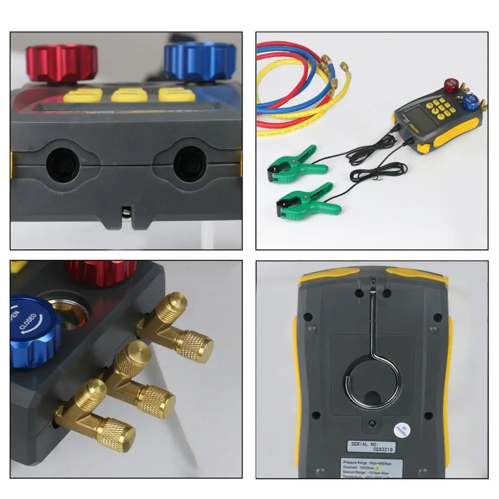 AUTOOL LM120 + цифровой вакуумный манометр для кондиционирования воздуха охлаждения