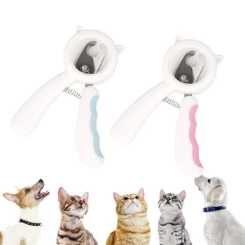 

Pet Nail Grinders Dog Cat Nail Clippers Anti-Splashes Pets Paws Nail Trimmer Care Grooming