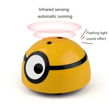 

Intelligent Escaping Toy Cat Dog Automatic Walk Interactive Toys For Kids Pets Infrared Sensor Toy Electric Induction Puppy Toys