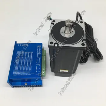 

4.5Nm Nema34 86MM 86 AC DC DSP Hybird 1000Line Encoder Closed Loop Stepper Motor Driver Kits 2PH Easy Servo Kits for CNC Router