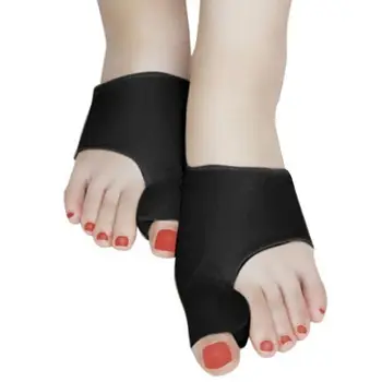 

1Pair Valgus Braces Big Toe Orthopedic Correction Socks Toes Separator Feet Care Pain Protect Relieve Bone Thumb Sleeve
