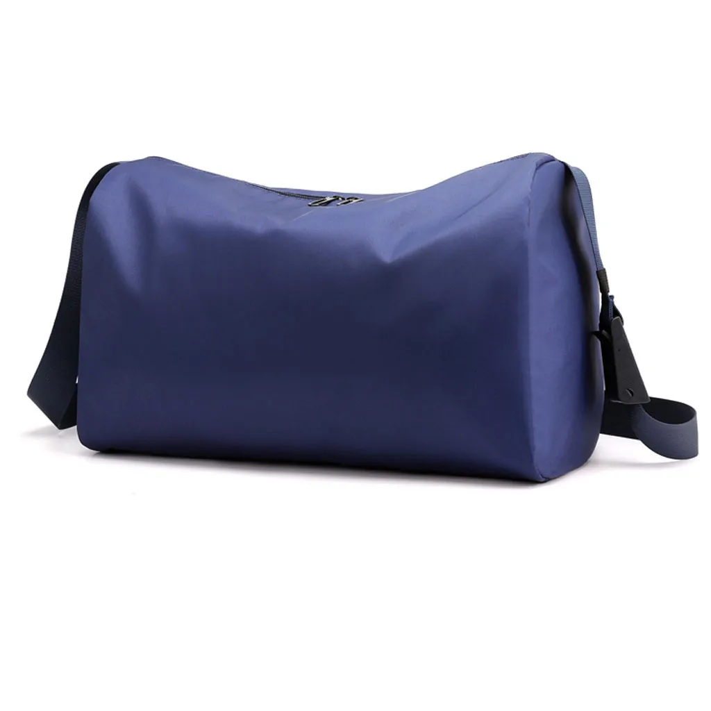 Нейлоновая Женская и Мужская спортивная сумка для путешествий, Большая водонепроницаемая нейлоновая сумка, черные, синие, зеленые спортивные сумки