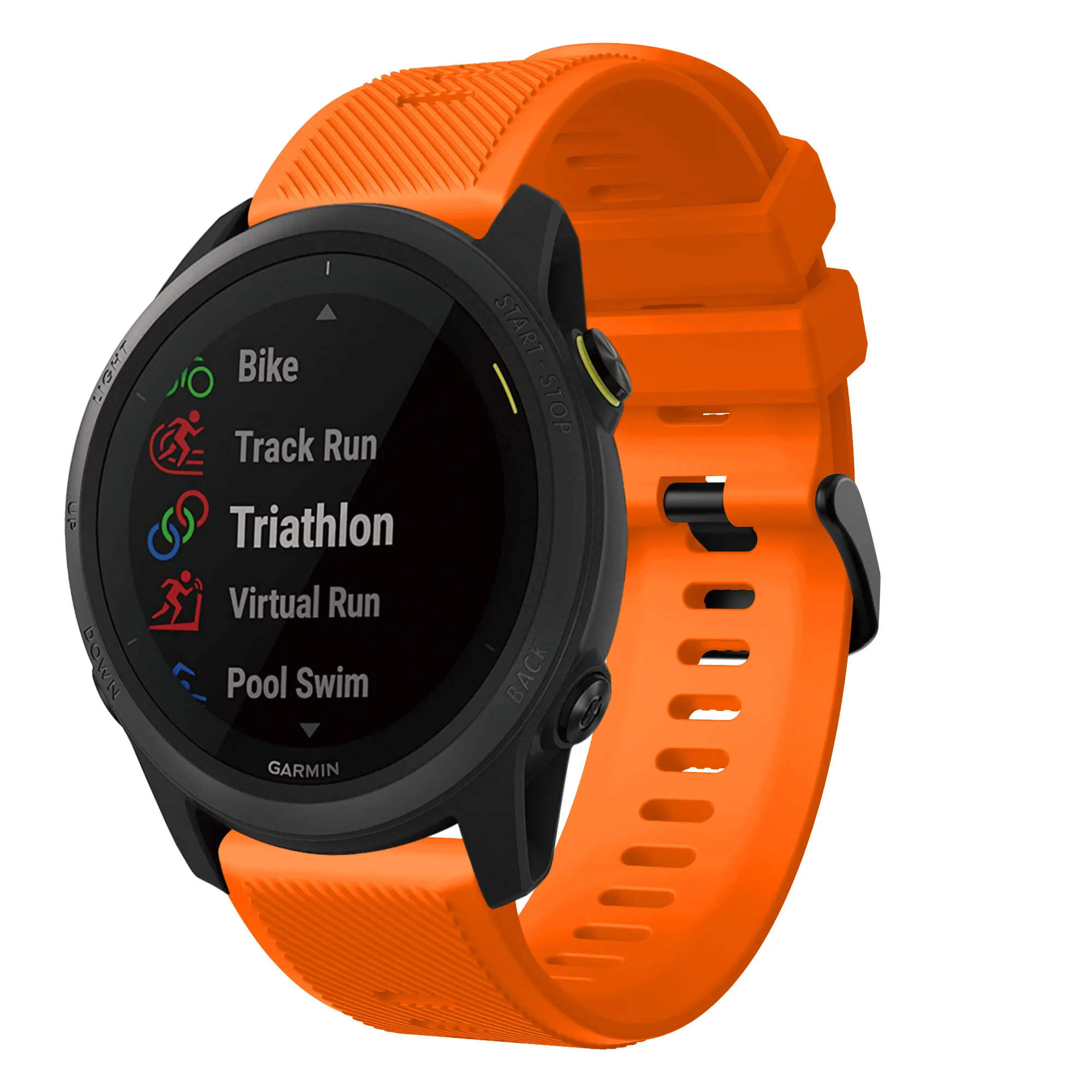 Universal Silicone Bracelet for 22mm Smart Watches - Durable & Stylish Wrist Strap