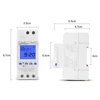 TM920AKL Electronic 3 IN 1 Digital 7 Days Programmable Timer Switch With Pluse Countdown Function Din Rail Time Relay 85-265VAC 3