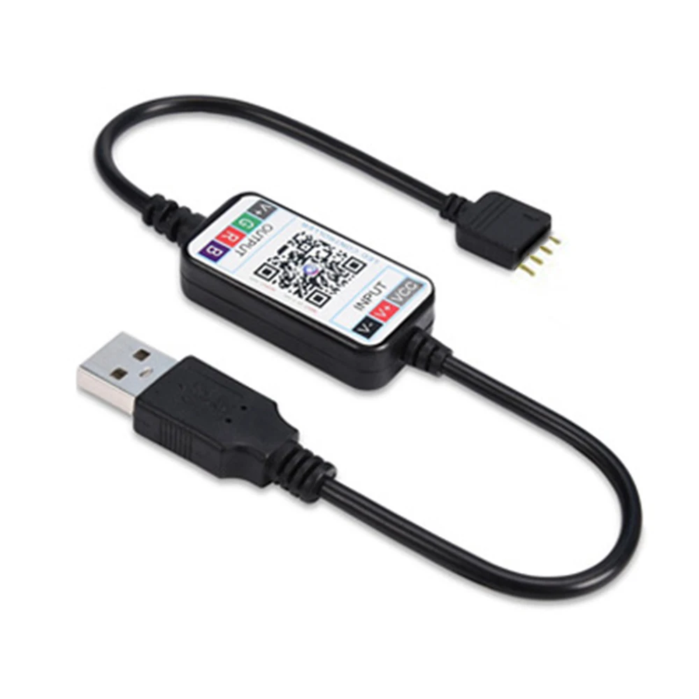 Светодиодный диммер USB DC 5 V-12 V Wi-Fi беспроводной контроллер для 5050 светодиодный RGB полосы затемнения светодиодный гирлянда из лампочек регулятор освещенности с дистанционным управлением