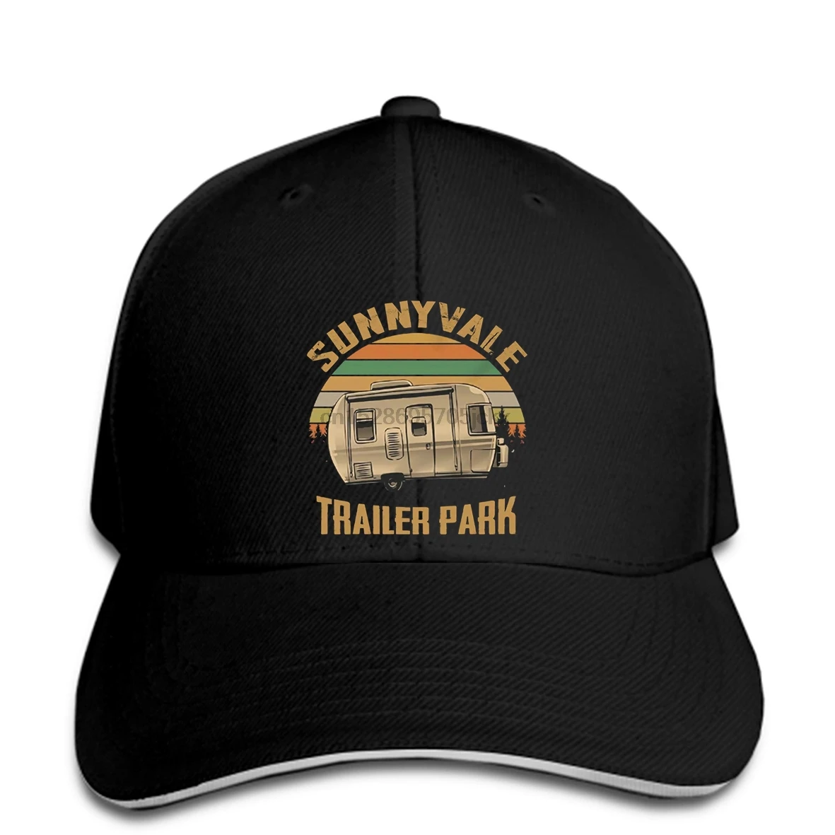 Sunnyvale Трейлер Парк Винтаж Ретро бейсболка пузыри Трейлер Парк мальчиков snapback шляпа пиковая