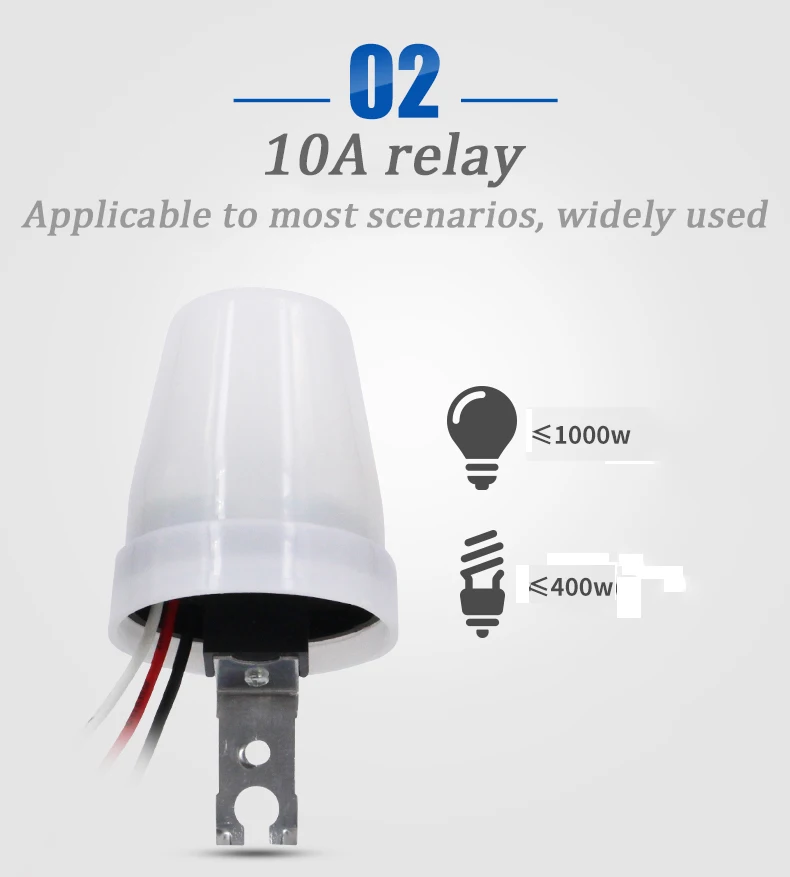 CMBetter автоматический светильник переключатель управления электрический уличный светильник ing управление 10A/25A AC220-240V