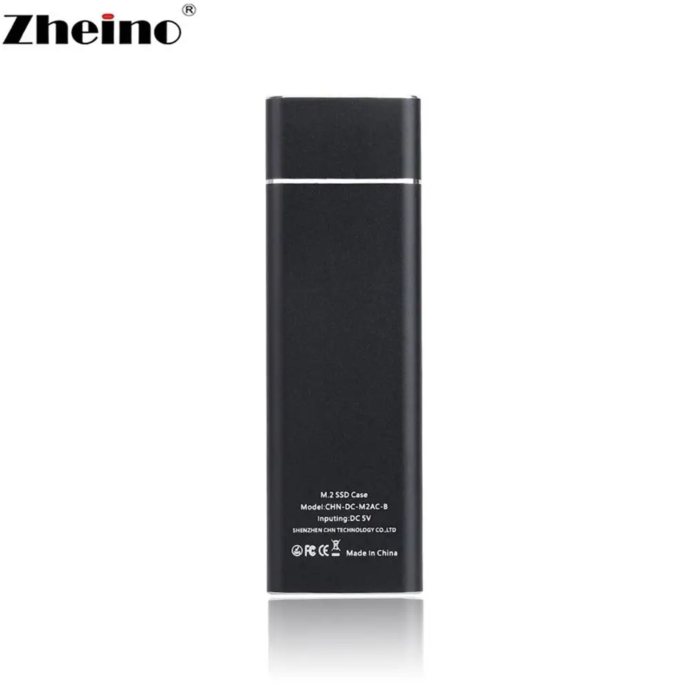 Zheino USB 3,1 для M.2 SSD портативный жесткий диск с OTG для M.2 SATA 2242/2260/2280