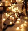 Bolas de cereza de 2M, 5M, 10M, batería de guirnaldas de luces LED, funciona con USB, 220V, 110V, decoración para habitación exterior de Navidad y boda ► Foto 2/6