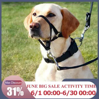 

Nylon Pet Dogs Head Collar Dog Training Halter Black Colors S M L XL XXL Sizes Pet Outdoor Safe Supplies