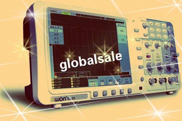 Бесплатная доставка цифровой осциллограф Owon SDS8202 8 ''LCD 200 мгц 2GS/s|storage