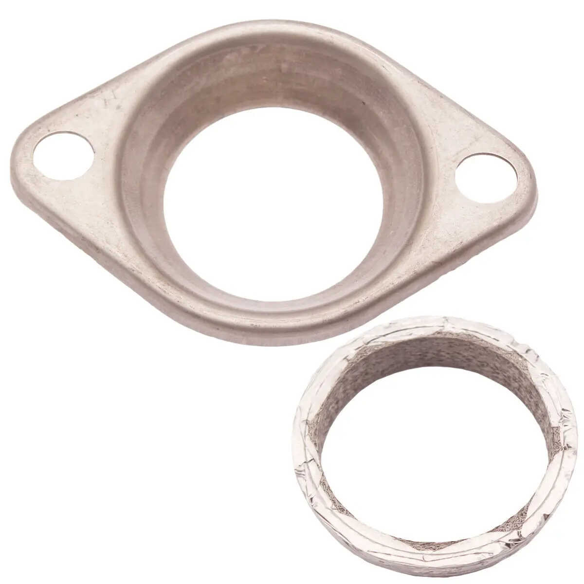 Prettyia Racing 2.5 Exhaust Donut Gaskets Seal for JDM Acura Stainless Steel
