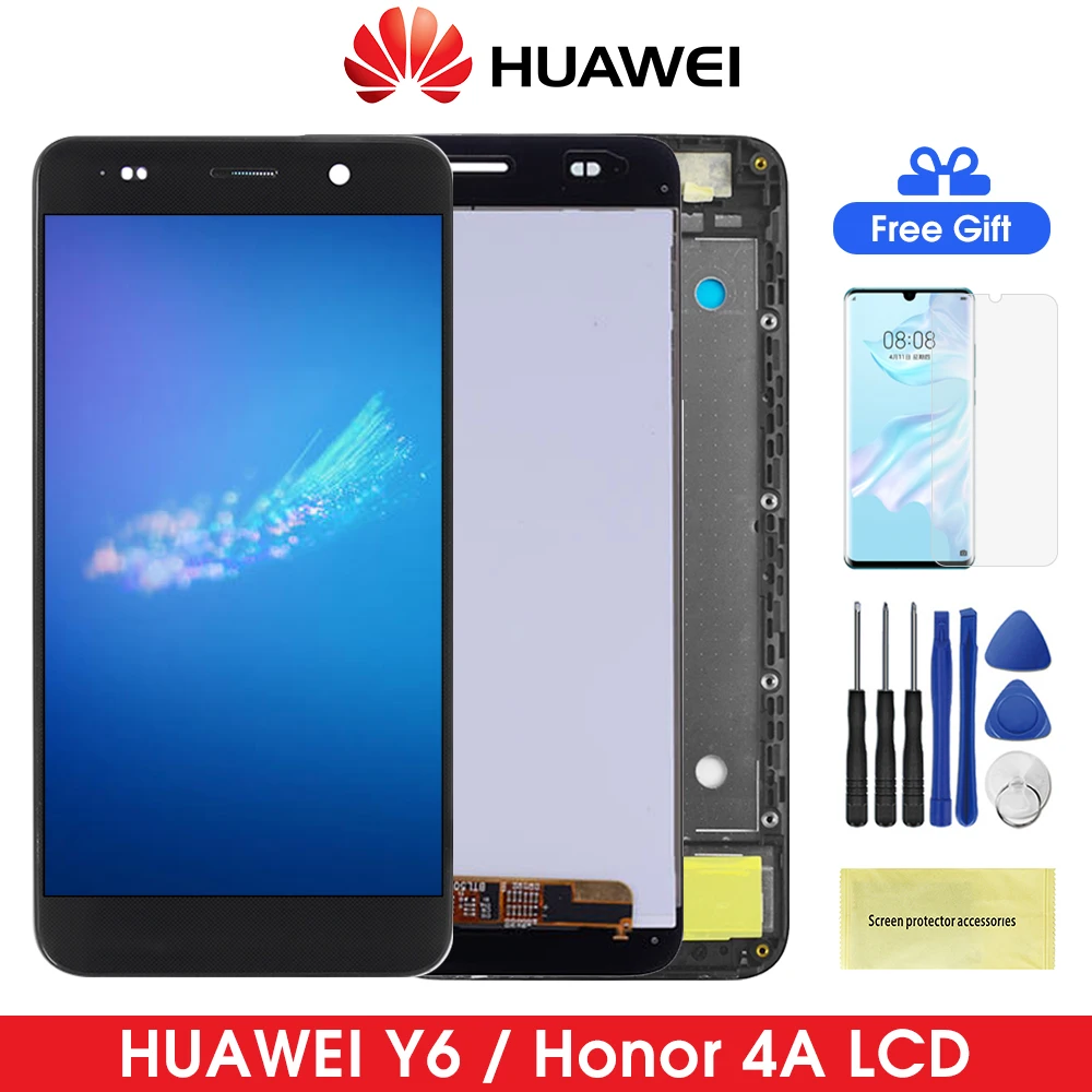 ЖК-дисплей 5 0 дюйма для Huawei Honor 4A с сенсорным экраном дигитайзер в сборе Y6 SCL-L01 SCL-L21
