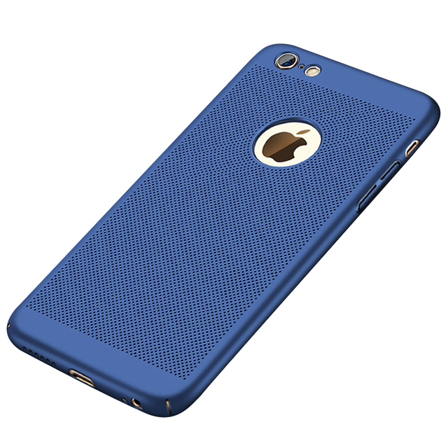 Dissipation Case For iPhone 11 12 13 Pro Max Mini Hard PC Hollow Cases For iPhone 11 XS Max XR X 7 8 Plus Cover Thin Coque