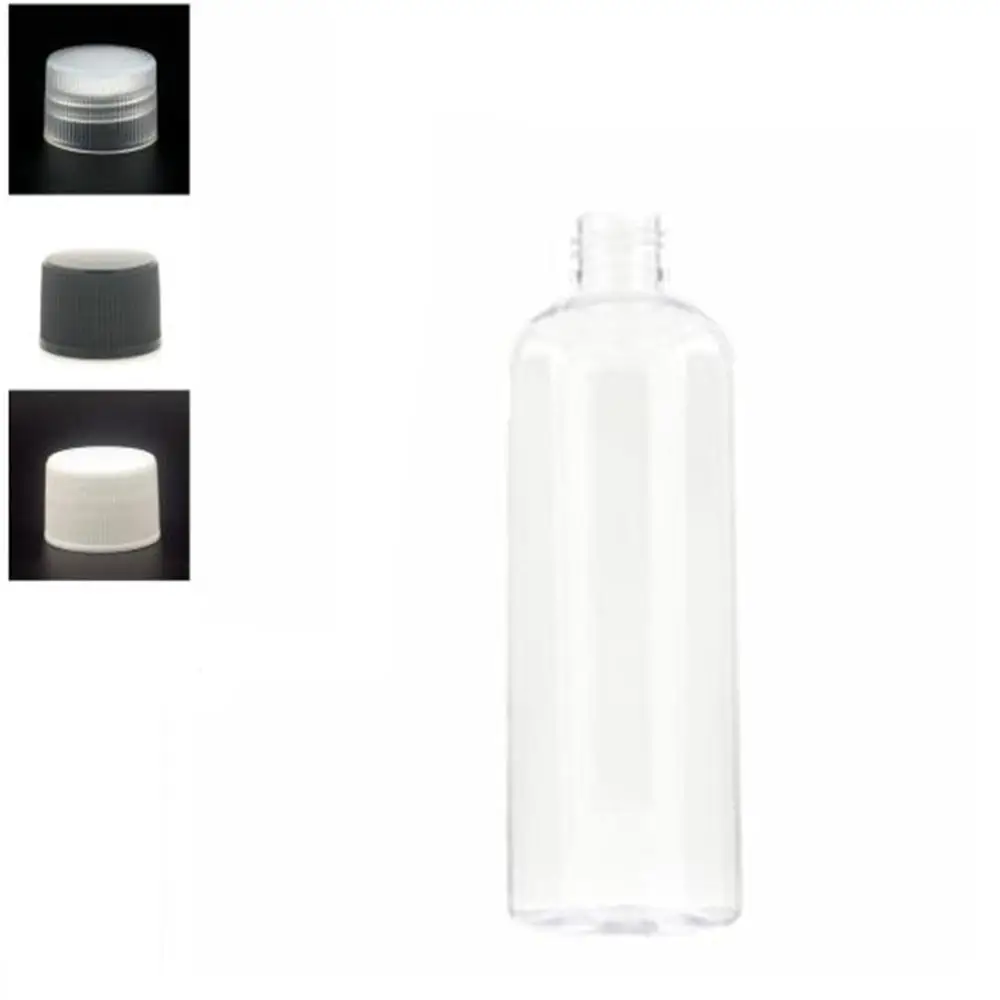 300ml Plastic Nondispensing Cap Bottles, Empty Clear Pet Bottle With