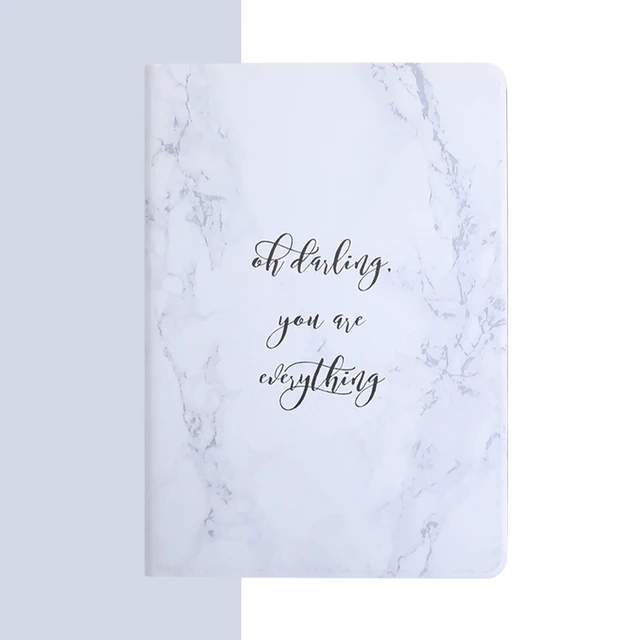 Tablet Case For Xiaomi Mi Pad 4 Case 8.0'' 2018 Mipad4 mi pad4 Folding Folio Cover Funda Painted Flip Stand Protective Shell Marble
