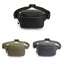 Унисекс поясные карманы модная повседневная уличная спортивная стильная сумка-мессенджер нагрудная сумка многослойная Сумка На Молнии