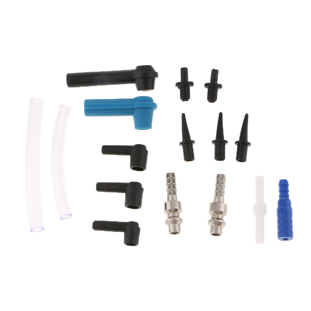 16pcs Car Brake Fluid Replacement Tool Pump Oil Drained Tools Universal