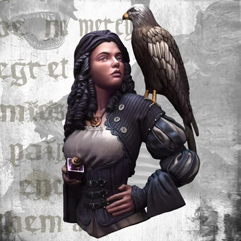 

1/12 Resin Character Bust Model Eagle Female Warrior X206