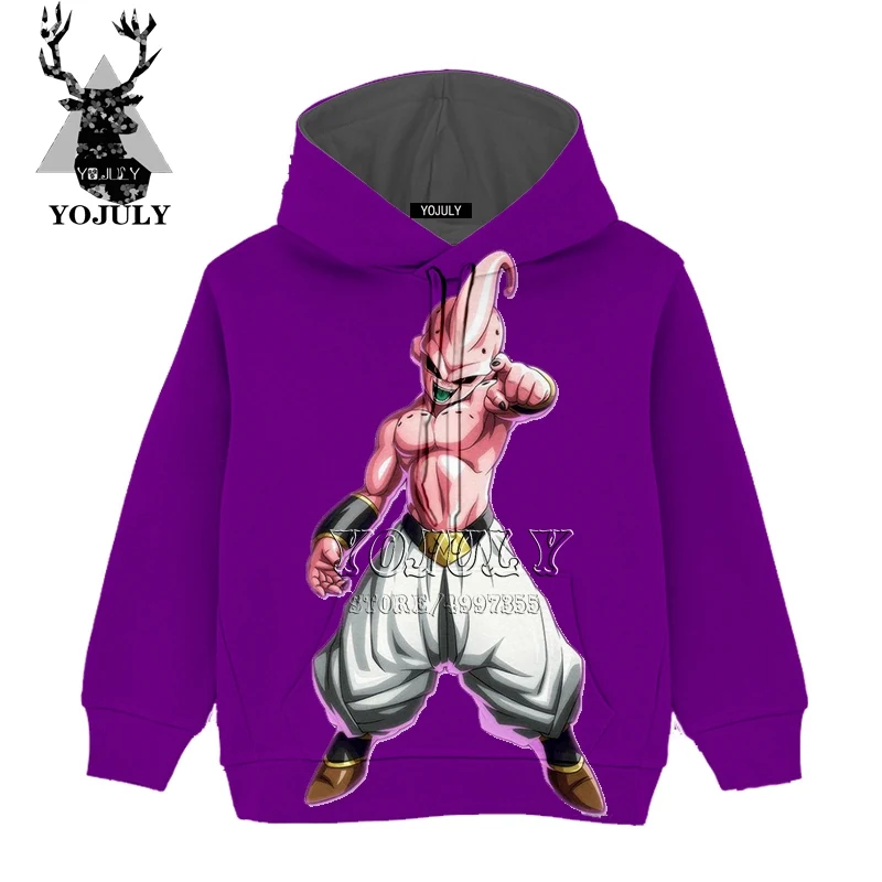 YOJULY Dragon Ball волшебник Европа аниме 3D Drucken Повседневный модный Уличная пуловер Мальчики Девочки Подростки Дети Толстовка C75