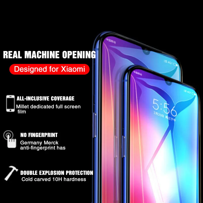 9D закаленное стекло для Xiaomi Redmi Note 7 Pro 6 5 Plus Защита экрана для Redmi 6A 6 Pro защитное стекло на Redmi 5A