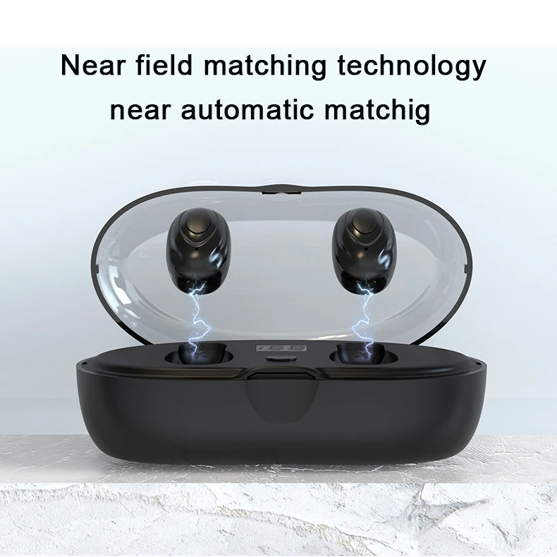 Lyenn W23 TWS 5,0 Bluetooth беспроводные наушники светодиодный дисплей умные сенсорные наушники IPX5 водонепроницаемые спортивные наушники для телефона
