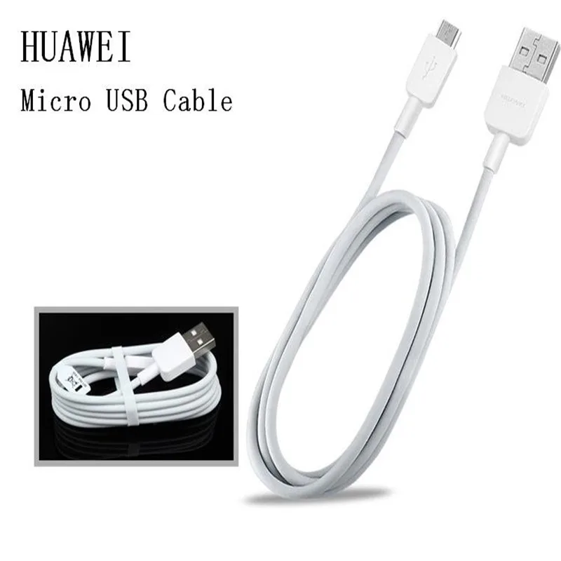 2A 100 см Micro usb-кабель для передачи данных из линейку оригинальных запчастей для HUAWEI быстрая Зарядное устройство кабель для P7 P8 P9 P10 lite mate 7 8 s Honor 7x6 6a 6x 6c 5c 7 6s