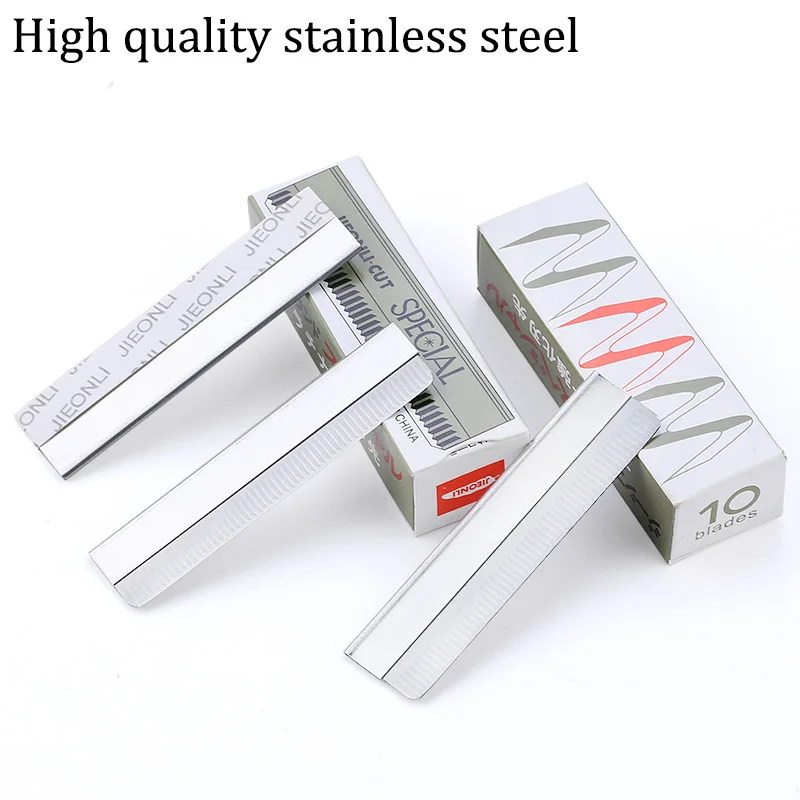 20/40Pcs Eyebrow Trimmer Hair Remover Stainless Steel Women Razor For Eyebrows Face Shaver Hair Removal Knife Salon Makeup Tools eyebrow trimmer set,eyebrow razor set,eyebrow trimmer blade,eyebrow razor,hair remover,eyebrow trimmer,face shaver,facial hair remover,hair shaver