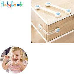 Serrure de sécurité étendue Smiley pour bébé, château de Protection pour enfants, 5 pièces/lot 