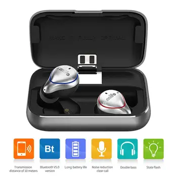 

Mifo O5 Bluetooth 5.0 True Wireless Earbuds Balanced Bluetooth Earphone Sport Stereo Earphones with Charging Box