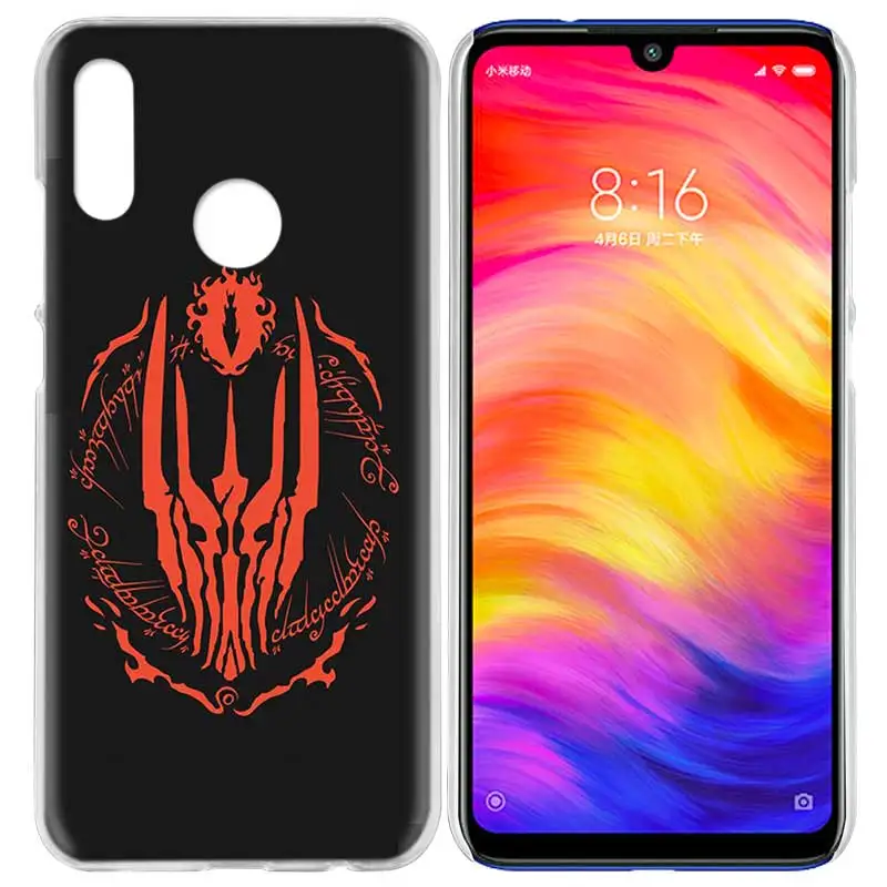 Чехол для Xiaomi Redmi Note 7 7A фотоаппаратов моментальной печати 7S 6 6A 5 Y3 K20 mi 8 до 9 лет CC9 CC9E A1 A2 A3 играть F1 Lite Pro Plus Властелин колец