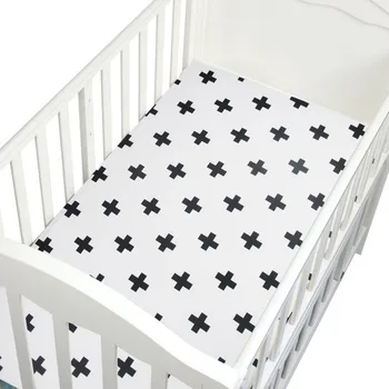 

Toddler Bed Mattresses Standard Mattress Crib Sheets Infant Baby Girl Boy Geometric Tree Fitted Crib Sheets