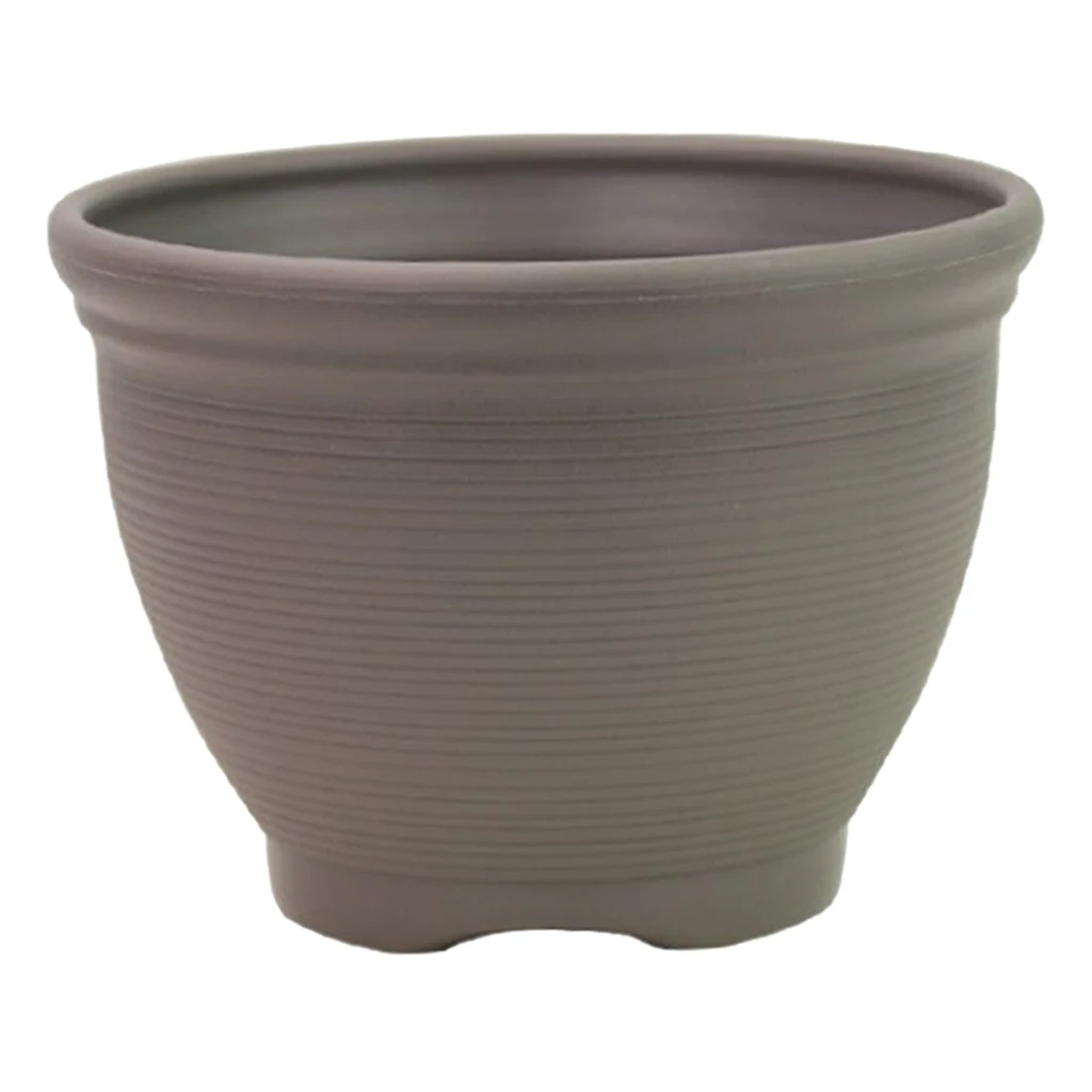 Modern Planters Pots Opening Plastic Flowers Planter Plant Pot Container for Home Yard Gardening Indoor Outdoor Decor