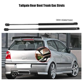 

2Pcs Car Tailgate Boot Gas Struts Support Lifters for-Polo Hatchback 9N 2001-2009 6Q6827550C