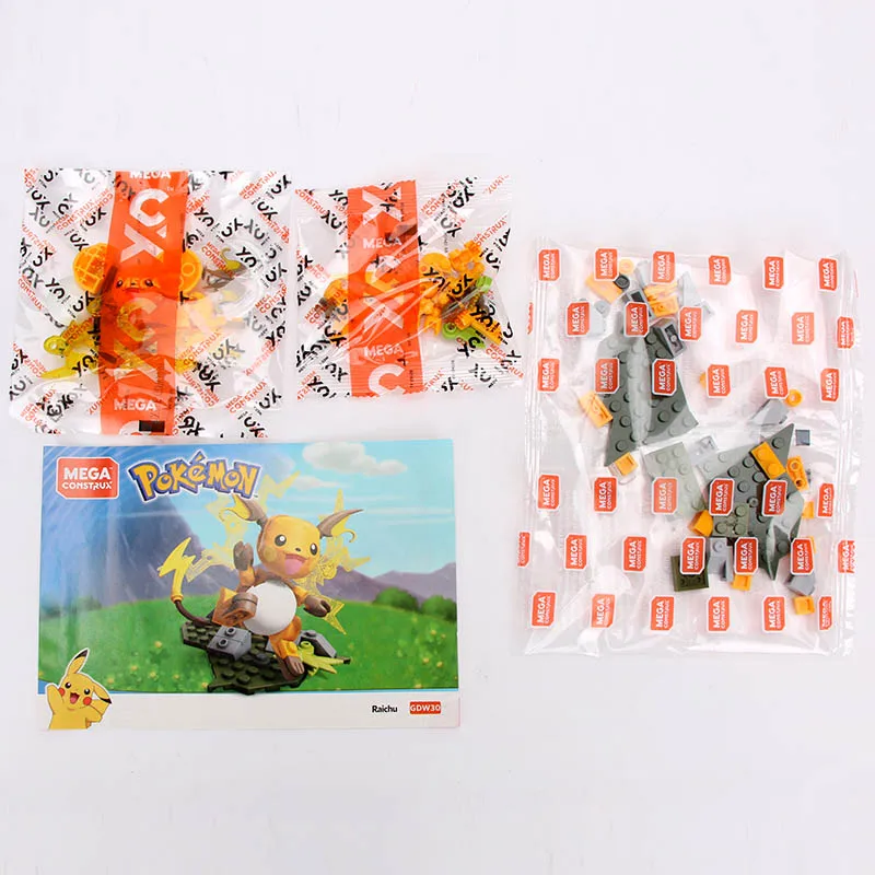 MEGA Construx TAKARA TOMY pokemon figure raichu Pikachu