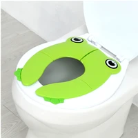 Portable Baby Toilet Training Step Stool And Folding Potty Seat Cover For You to Choose Toddler Cushion Children Chair Pad/Mat 2