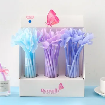 

3PCS/lot Creative Cartoon Kawaii Gel Pen Cute Colorful Gel-ink Writing Pen Gift Student Office School Stationery Supplies 040231