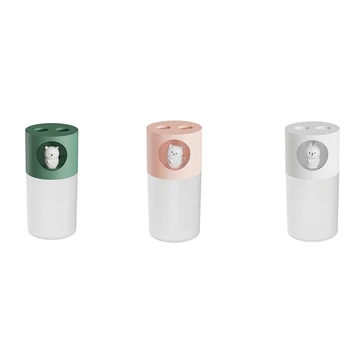 

Rechargeable Aromatherapy Humidifier with Two Spray Port Wireless Essential Oil Diffuser Car Air Aroma Diffuser