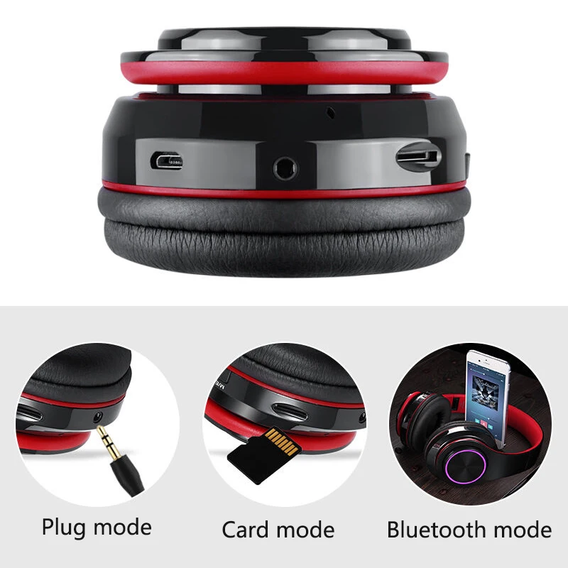 Caridite Hot Sale Bluetooth Headphone Wireless Deep Bass B3 Gaming Anchor Use Wireless Headband Mobile Phone Bluetooth Earphone