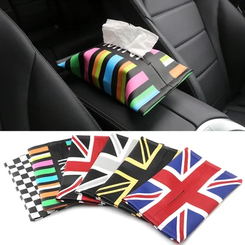 

Leather Car Tissue Box For Mini Cooper S R56 R50 F56 JCW R53 F55 R60 R53 R55 R57 R58 R59 F60 F57 One Countryman Clubman Paceman