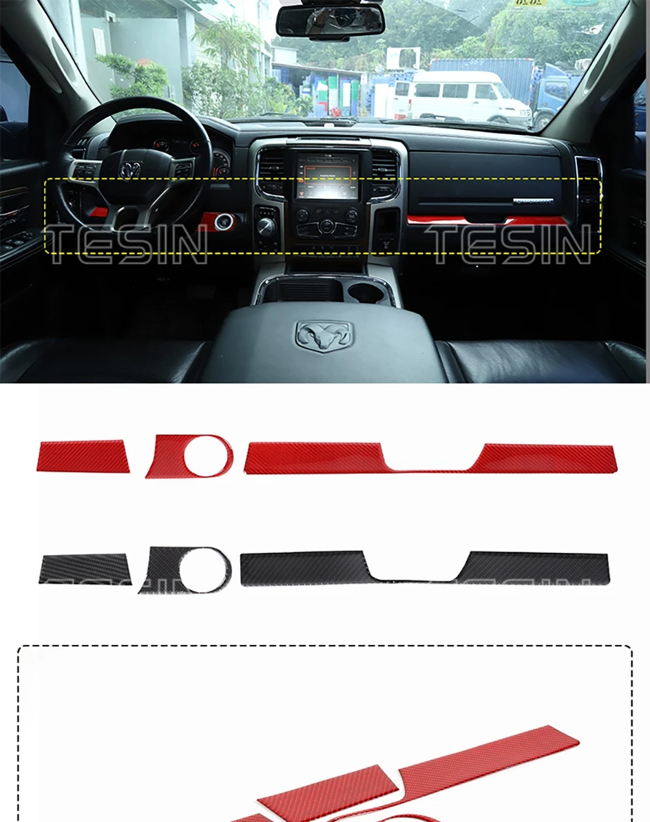 Kaizen Carbon Fiber Dashboard Sticker Center Console Decoration Film for Subaru Forester 2013-2017 Kaizen Carbon Fiber Dashboard Sticker Center Console Decoration Film for Subaru Forester 2013-2017