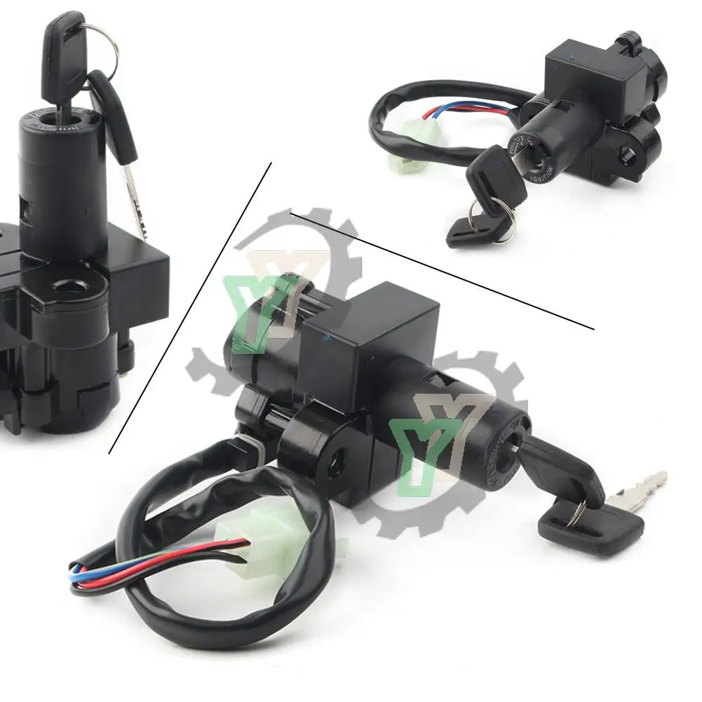 

Переключатель зажигания мотоцикла, набор контактных ключей стартера для Honda XRV750 XRV 750 Africa Twin 1993 1994 1995 1996 1997-2000, 2 ключа