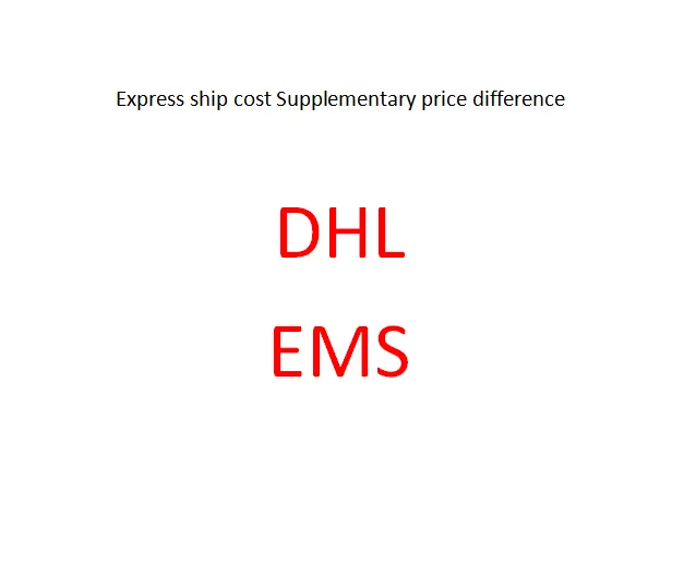 

$1 opition Make up the difference of express postage or goods set by the seller