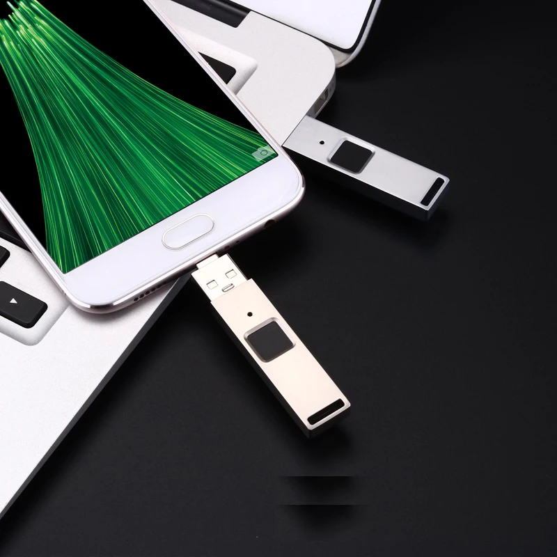 32 Гб 64 Гб 128 ГБ зашифрованный отпечаток пальца USB3.0 флеш-накопители распознавание USB флешки Udisk поддержка телефона android