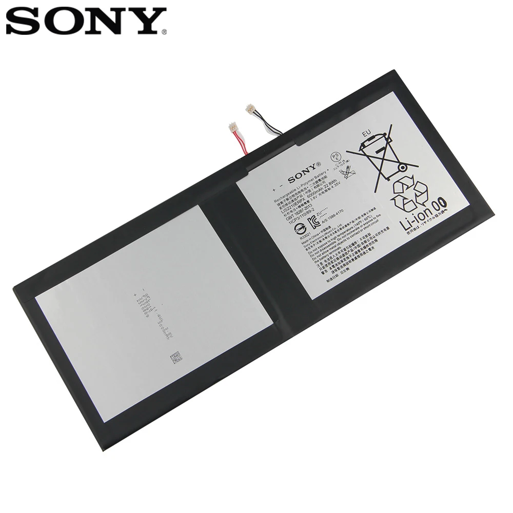 Оригинальный сменный аккумулятор для планшета Sony LIS2210ERPX LIS2210ERPC SONY Xperia Z4 Tablet Ultra