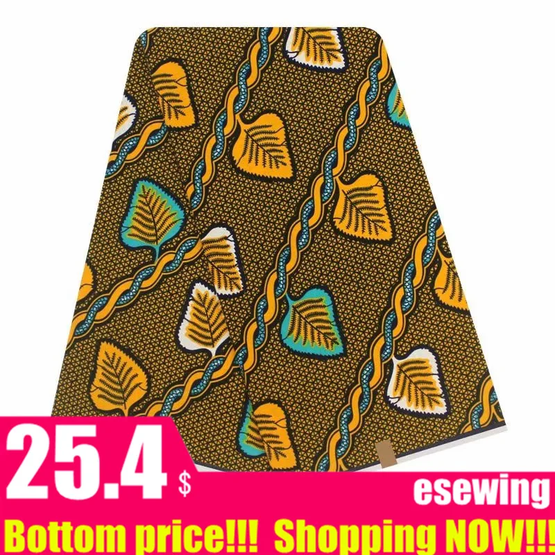 Дашики хлопок воск принты ткань Анкара настоящий воск высокое качество 6 ярдов африканская ткань для вечерние платья
