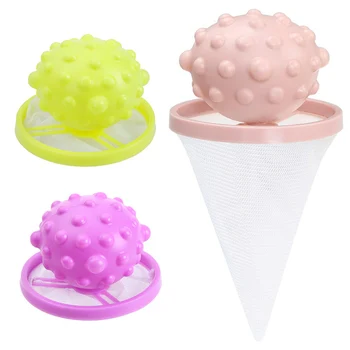 

1PCS Washing Machine Filter Reusable Washing Machine Floating Lint Mesh Trap Bag Hair Catcher Filter Net Pouch Household Tool