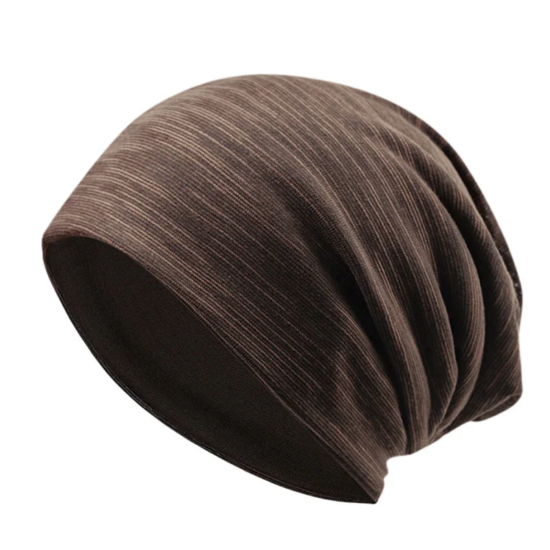 

2020 New Polyester Unisex Men Head Beanie Striped Hip hop Cap for Women Ski Caps Fashion Rasta Caps Lady Spring Autumn