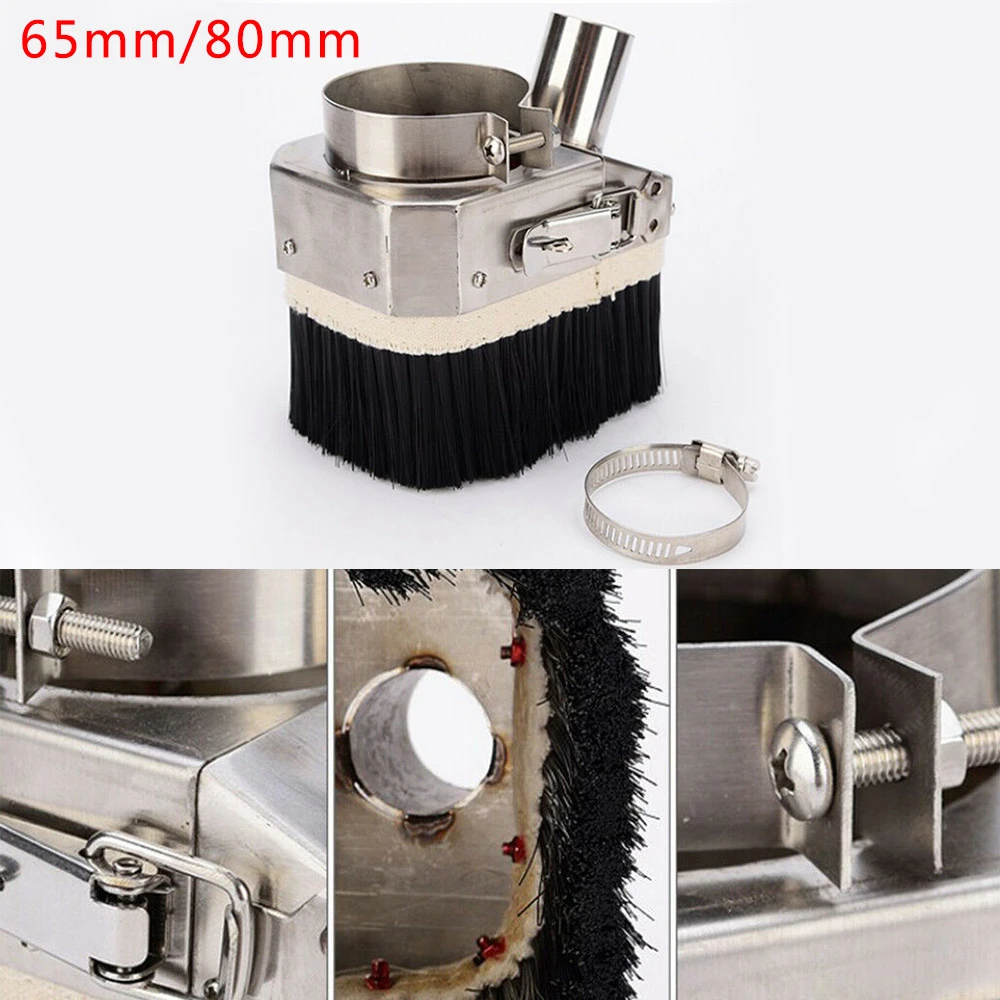 65-125mm Spindle Dust Shoe Cover Cleaner Fr CNC Router Engraving Milling Machine