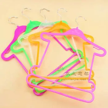 

5PCs Children's Siamese Clothes Hangers clothing store Plastic Tubular Slotted Child Baby Clothing Hanger Storage Organizer